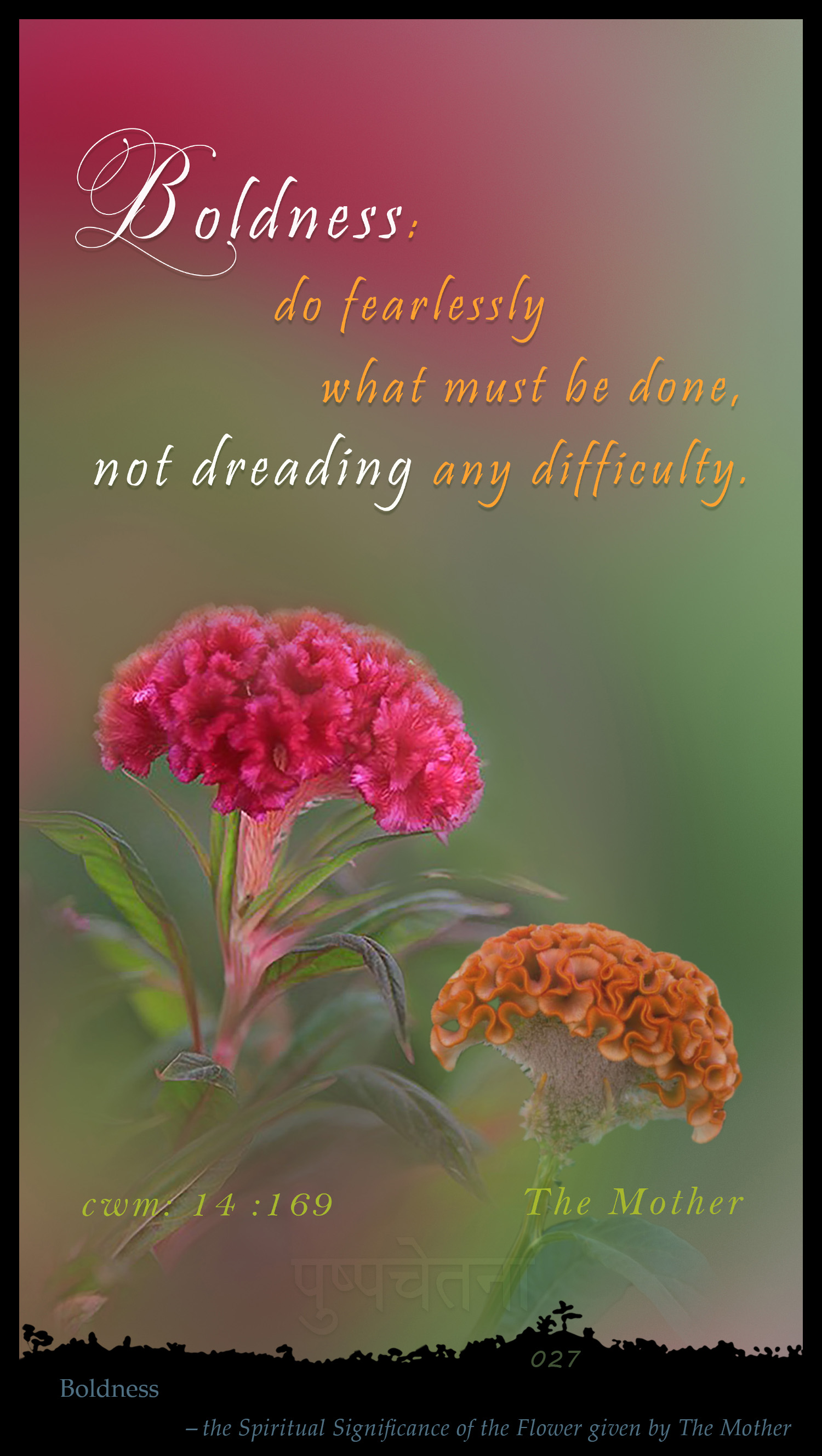 Boldness